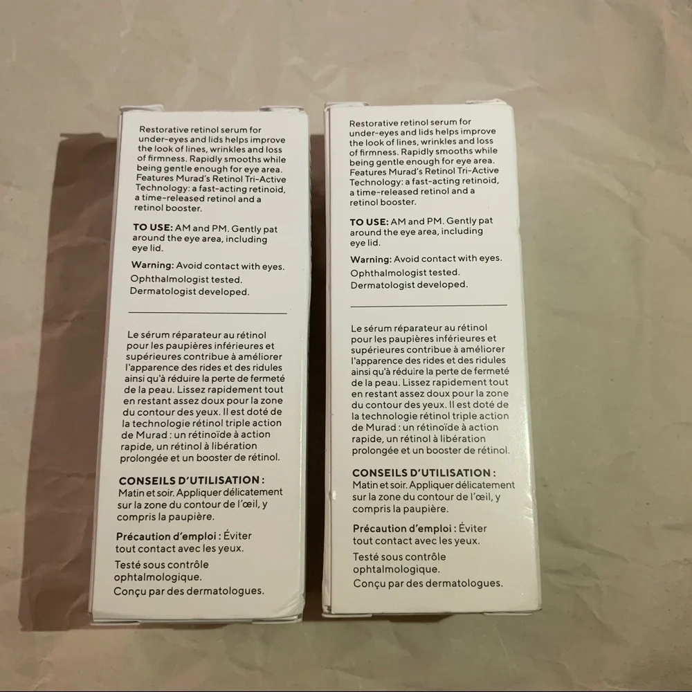 2 X Murad resurgence eye serum